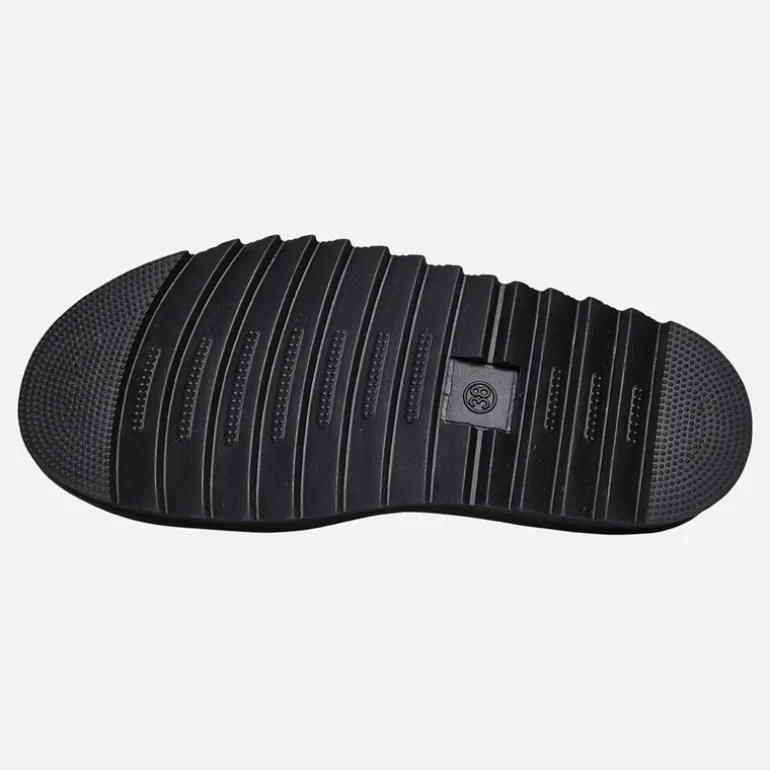 Brave Soul Damen Debbie Knöchel Riemen Sandalen Schwarz