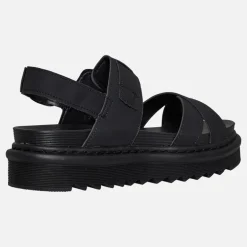 Brave Soul Damen Debbie Knöchel Riemen Sandalen Schwarz