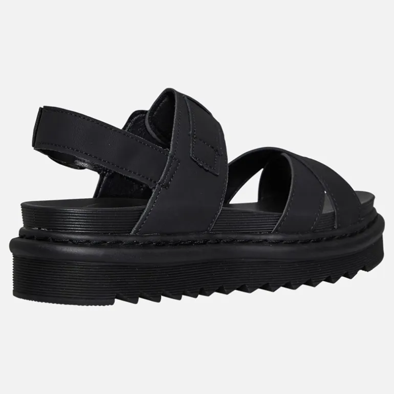 Brave Soul Damen Debbie Knöchel Riemen Sandalen Schwarz