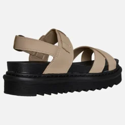 Brave Soul Damen Debbie Knöchel Riemen Sandalen Sand Taupe