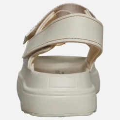 Brave Soul Damen klobige Knöchelriemen Sandalen Cream