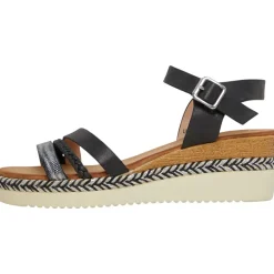 Brave Soul Damen Wedge Sandalen Mehrfarbig