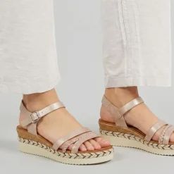 Brave Soul Damen Wedge Sandalen       Mehrfarbig