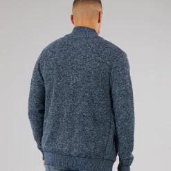 Brave Soul Herren Damir Pullover Blau