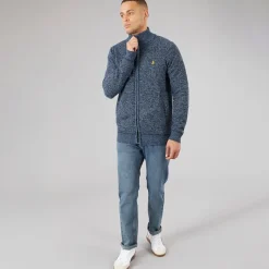 Brave Soul Herren Damir Pullover Blau