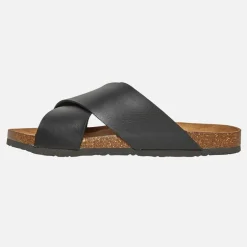 Brave Soul Herren Dawson Sandalen Schwarz