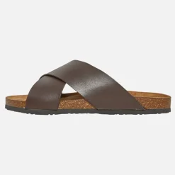 Brave Soul Herren Dawson Sandalen Dunkelbraun