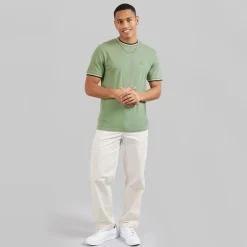 Brave Soul Herren Federerf T-Shirts Mehrfarbig