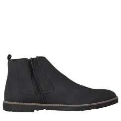 Brave Soul Herren Garret Chelsea Stiefeletten Schwarz