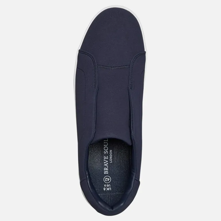Brave Soul Herren Geneva Turnschuhe Navy