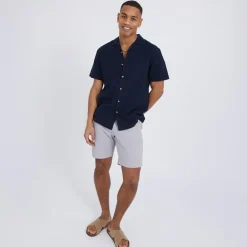 Brave Soul Herren Hansen Chino Shorts Grau