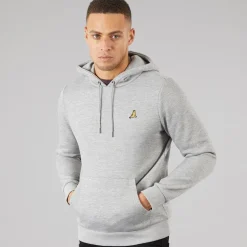 Brave Soul Herren Howard Drei-Pack Hoodies Schwarz/Grau/Marineblau