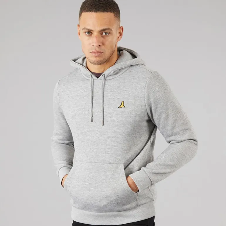 Brave Soul Herren Howard Drei-Pack Hoodies Schwarz/Grau/Marineblau