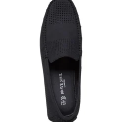 Brave Soul Herren Justin Halbschuhe Schwarz