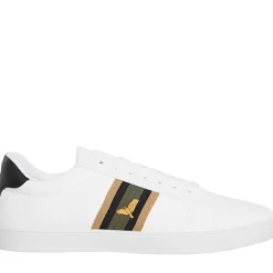 Brave Soul Herren Louie Eagle PU Pumps Weiß / Grün / Gold