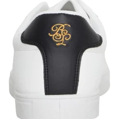 Brave Soul Herren Louie Eagle PU Pumps Weiß / Grün / Gold