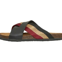 Brave Soul Herren Marvin Sandalen Schwarz