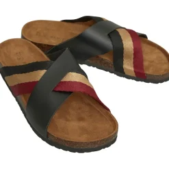 Brave Soul Herren Marvin Sandalen Schwarz