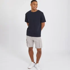 Brave Soul Herren Riverwood Cargoshorts Grau