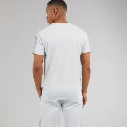 Brave Soul Herren Rowan T Shirt Und Shorts Set Baby Blue/Light Grey Marl