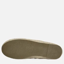 Brave Soul Herren Segelschuhe Espadrilles Creme/Schwarz Gestreift Cream/ Black