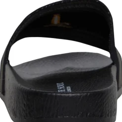 Brave Soul Herren Theo Eagle Slider Sandalen Schwarz