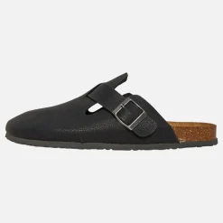 Brave Soul Herren Tivat Sandalen Schwarz