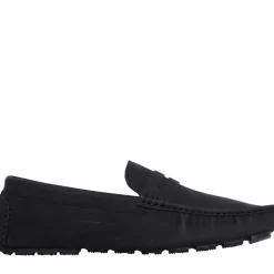 Brave Soul Herren Web Loafers Schwarz