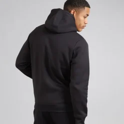 Brave Soul Herren Zoid Kapuzenpullover Jet Schwarz
