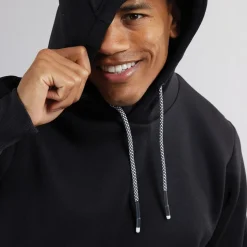 Brave Soul Herren Zoid Kapuzenpullover Jet Schwarz