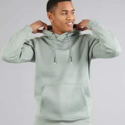 Brave Soul Herren Zoid Kapuzenpullover Minral Grün