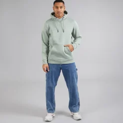 Brave Soul Herren Zoid Kapuzenpullover Minral Grün
