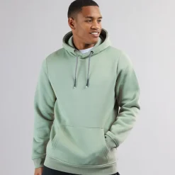 Brave Soul Herren Zoid Kapuzenpullover Minral Grün