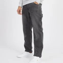 Brave Soul Jeans Herren Joiner Carpenter Loose Fit Grau gewaschen