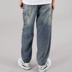 Brave Soul Junge lockere Passform Jeans Mid Blue