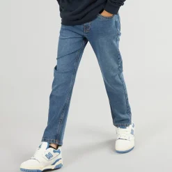 Brave Soul Junge Normale Passform Jeans Mittelblau
