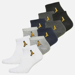 Brave Soul Junge Zehner Pack Turnschuh Socken Multi
