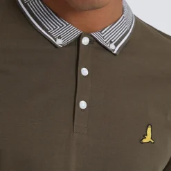 Brave Soul Poloshirt Herren Khaki