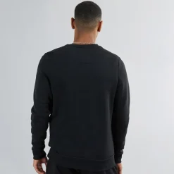 Brave Soul Sweatshirt mit Rundhalsausschnitt Schwarz Herren