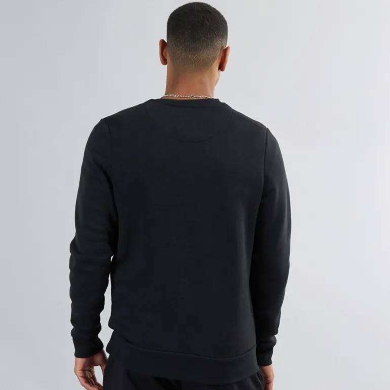 Brave Soul Sweatshirt mit Rundhalsausschnitt Schwarz Herren