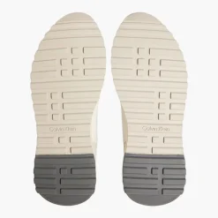 Calvin Klein Herren City Runner Turnschuhe Feather Gray/Marshmallow/Granite