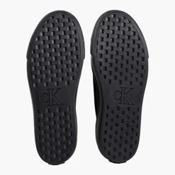 Calvin Klein Herren Damen Vulc Flatform Sneaker Triple Black