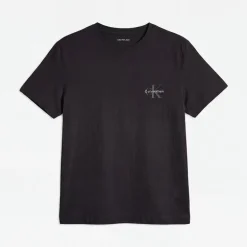 Calvin Klein Jeans Damen Monologo Zweierpack T Shirts Plein Air/Schwarz