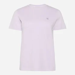 Calvin Klein Jeans Damen Monogram T Shirt Island Lilac