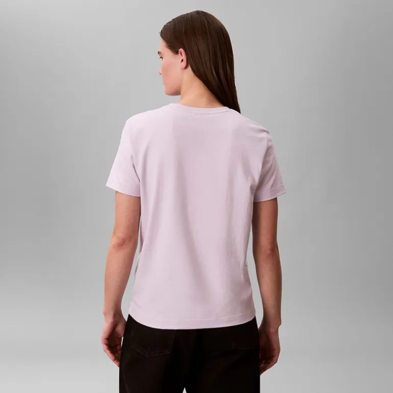 Calvin Klein Jeans Damen Monogram T Shirt Island Lilac