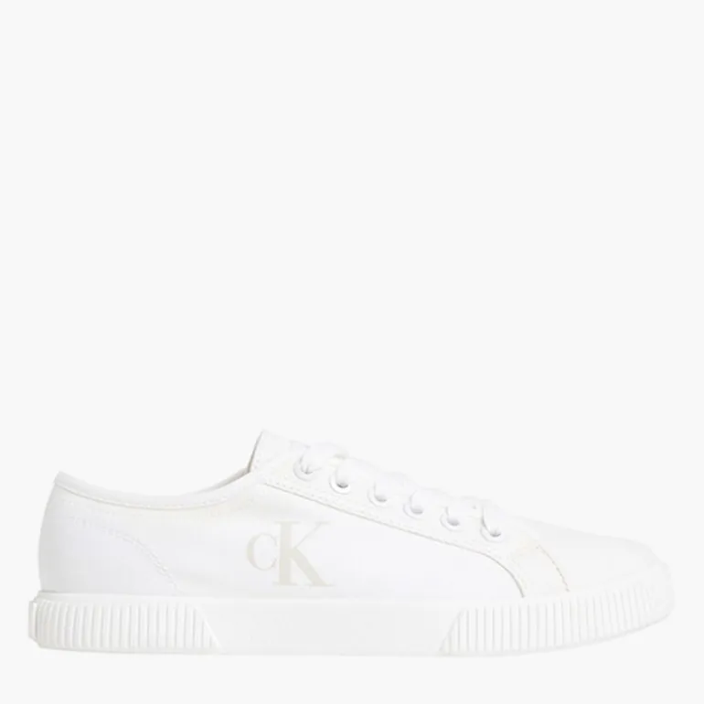 Calvin Klein Jeans Herren Essential Vulc Sneaker Triple Bright White
