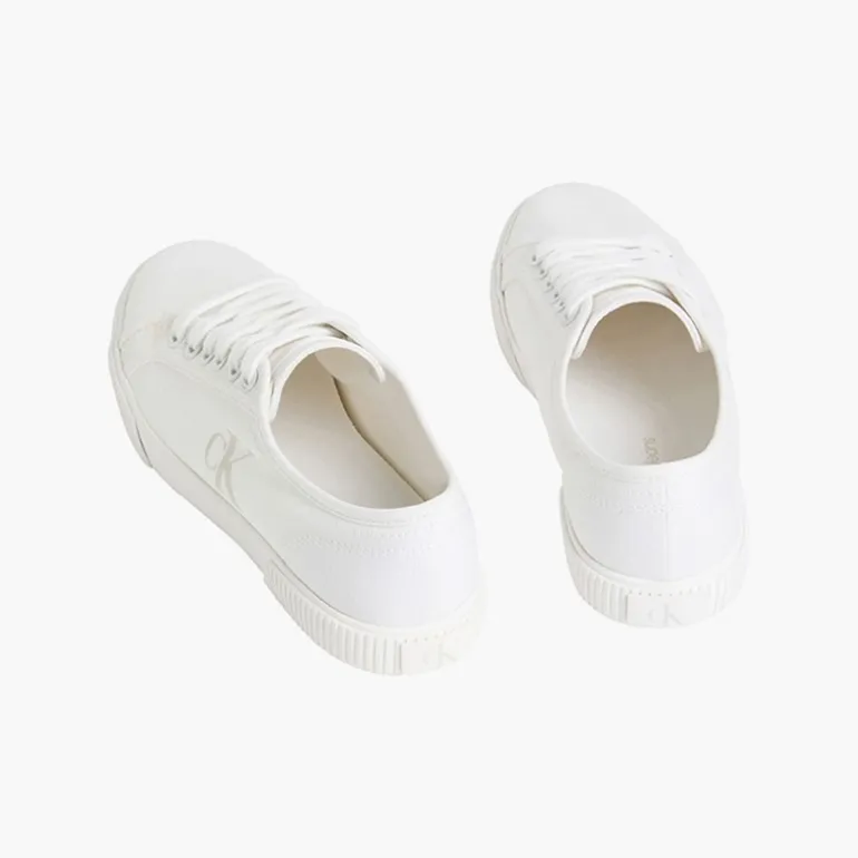Calvin Klein Jeans Herren Essential Vulc Sneaker Triple Bright White