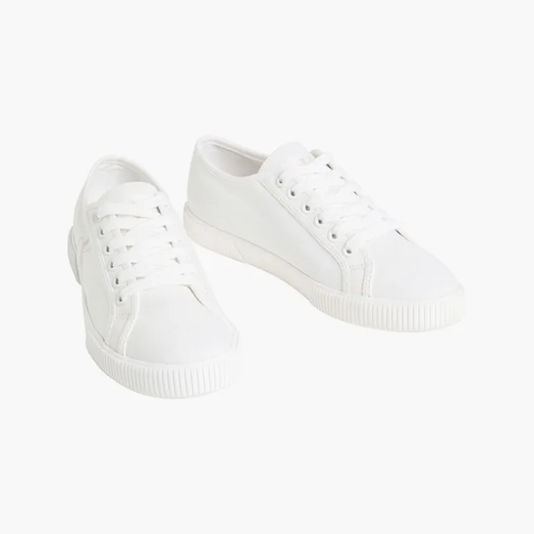 Calvin Klein Jeans Herren Essential Vulc Sneaker Triple Bright White