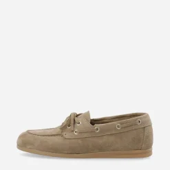 Ca'Shott Damen Cascille Wildleder Bootsschuhe Sand