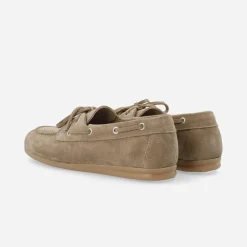 Ca'Shott Damen Cascille Wildleder Bootsschuhe Sand